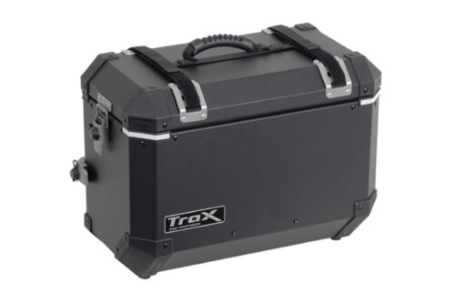 SW-Motech TraX-kantohihna Alubox 45/37L  musta