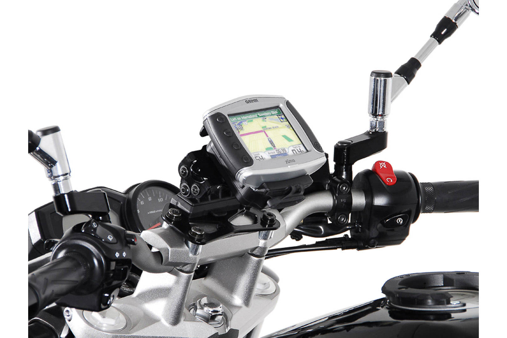 SW-Motech Quick-Lock GPS-pidike Yamaha FZ6 / FZ1 Fazer