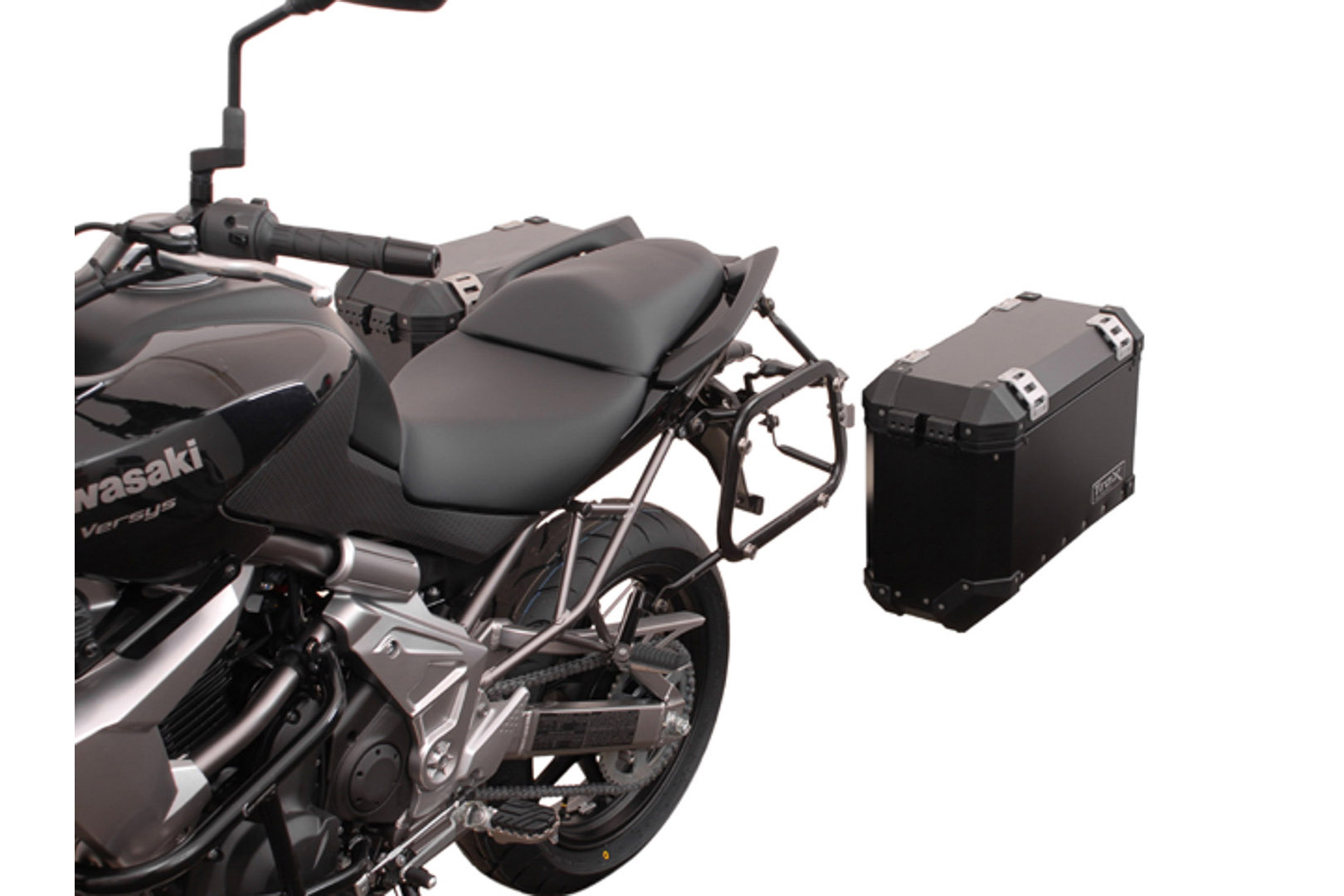 SW-Motech Quick-Lock EVO sivutelinesarja Kawasaki Versys 10-