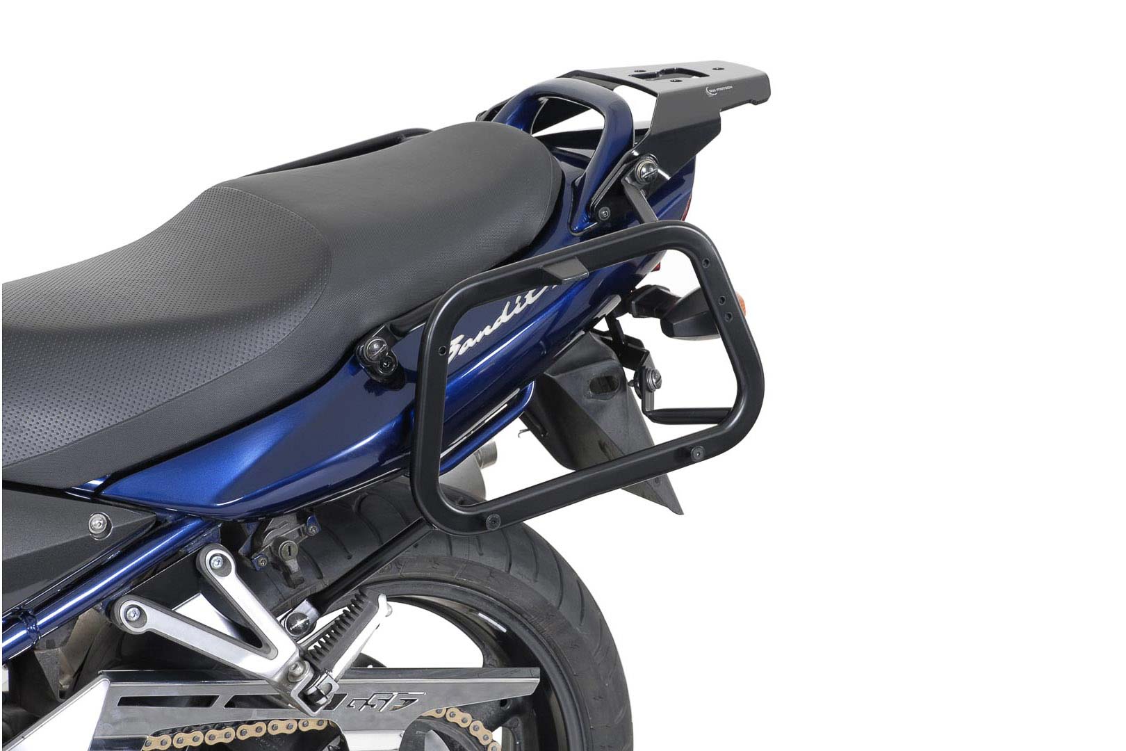 SW-Motech Quick-Lock Evo sivutelinesarja Suzuki GSF650 Bandit 09- (ei S malli)