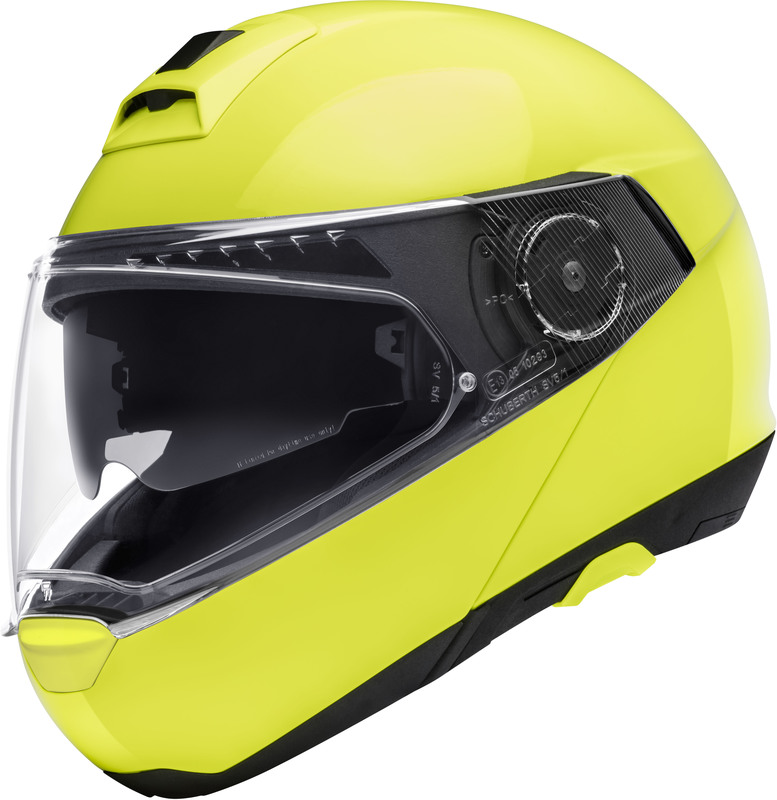 Schuberth C4 Pro Fluo keltainen