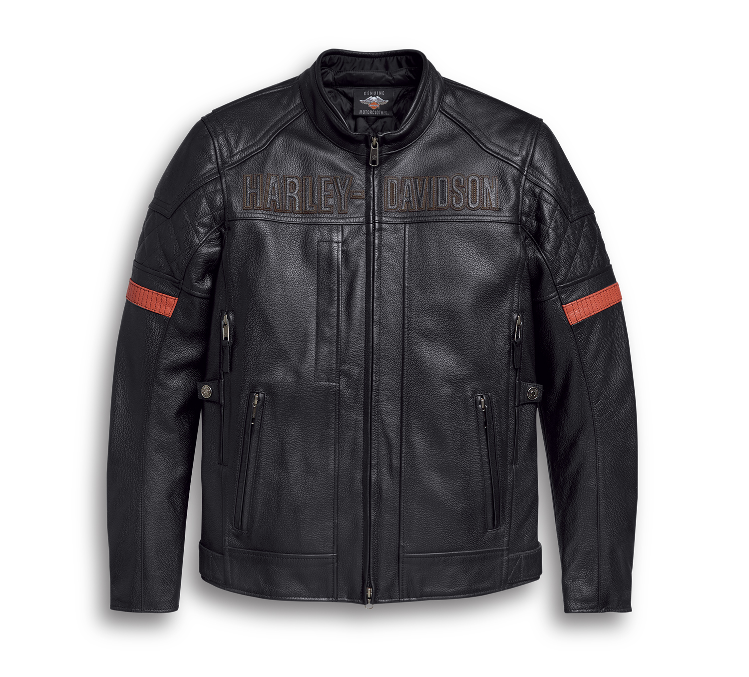 Harley-Davidson Vanocker Waterproof Triple Vent System Leather Jacket