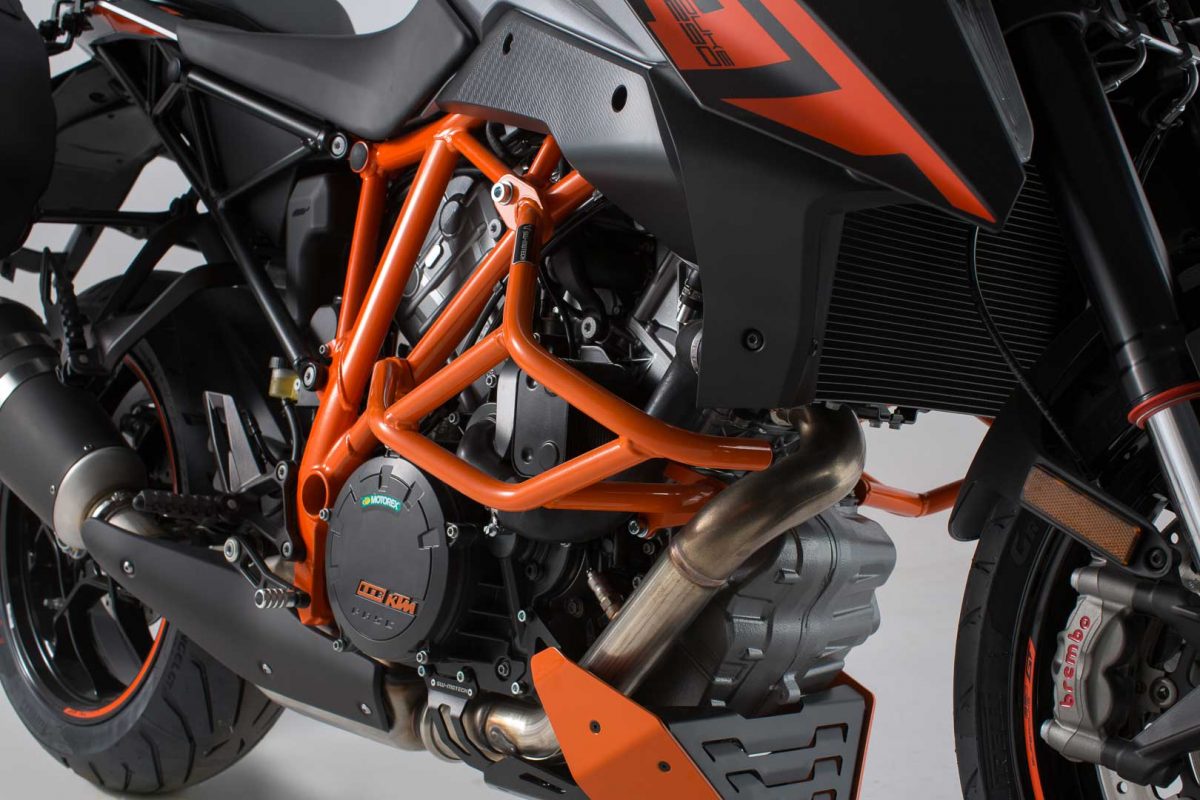 Crash bar – Orange. KTM 1290 Super Duke R / GT.