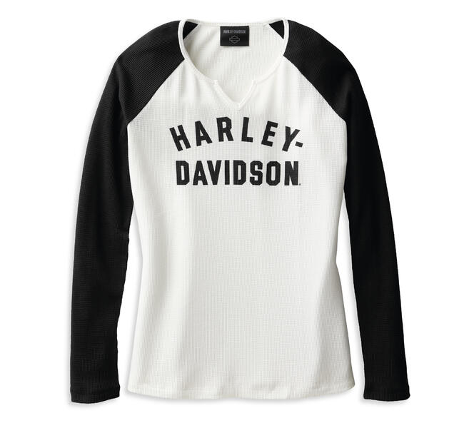 Harley-Davidson Women’s Hallmark Thermal Knit Top