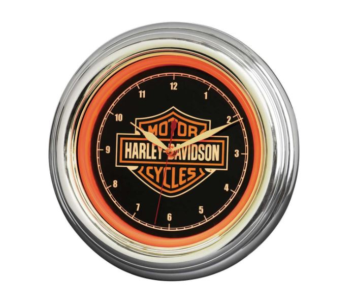 Harley-Davidson Bar&Shield LED Clock