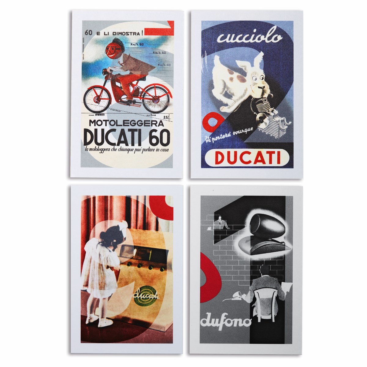 Ducati Museum postikorttisetti