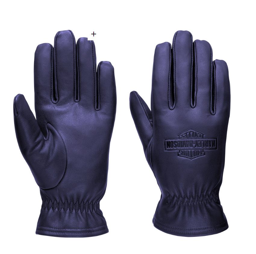 Harley-Davidson Men’s Full Speed Leather Gloves – Peacoat Leather