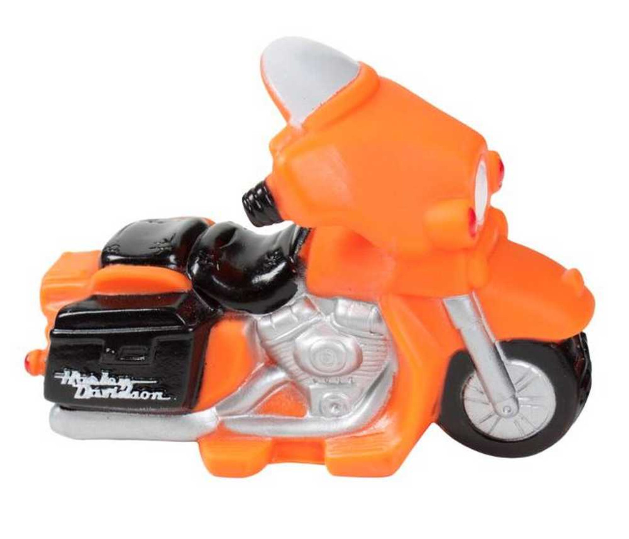 Harley-Davidson® Motorcycle Squeaker Pet Toy 4.5 Inch Vinyl Orange