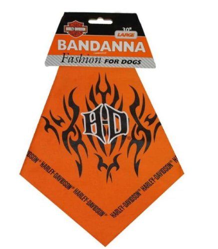 Harley-Davidson® H-D Tribal Flames Pet Tie Bandana 30”