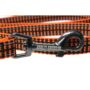 Harley-Davidson® Reflective Premium Dog Leash Orange/Black Weave 6' Long