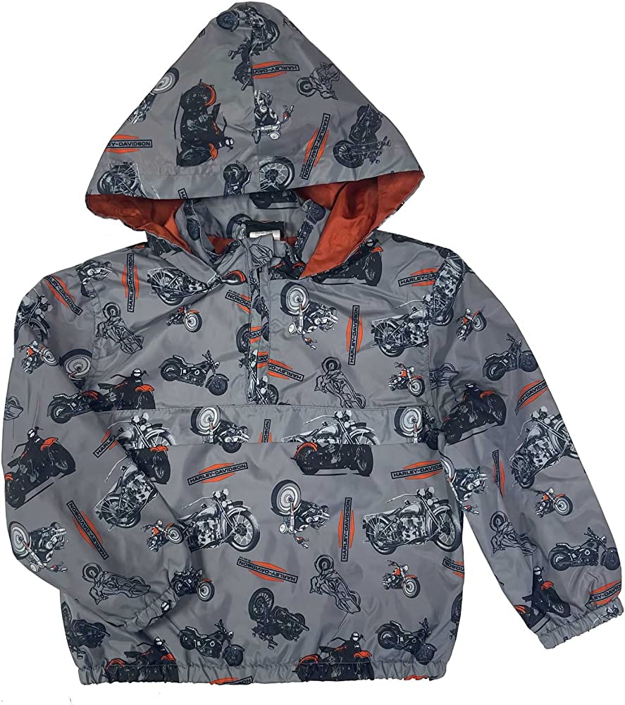 Harley-Davidson TODDLER BOY 4/5T PRNTD HOOD WNDBRKR