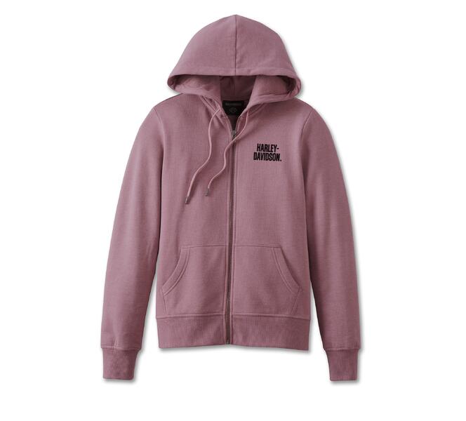 Harley-Davidson Women’s Hoodie-Knit,purple