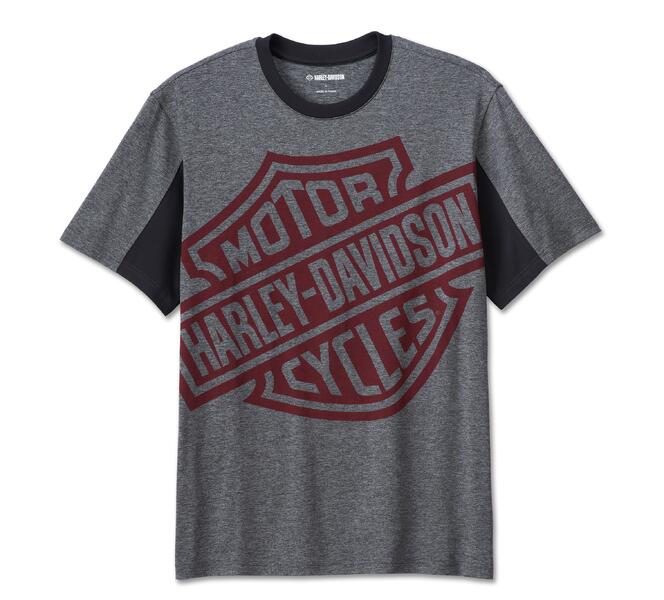 Harley Davidson TEE-KNIT BLACK