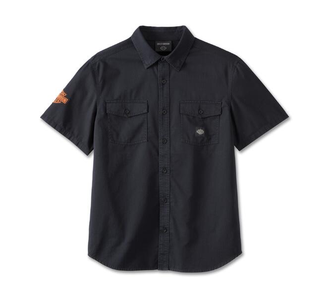 Harley-Davidson® Men’s Whiplash Shirt – Black