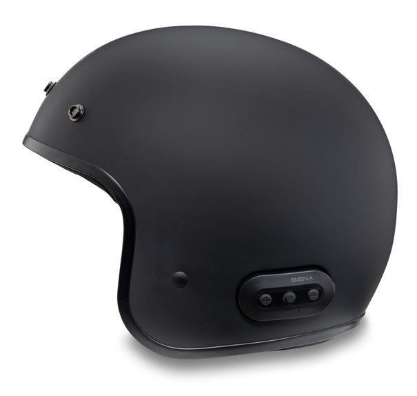 Harley-Davidson Fury N04 Bluetooth 3/4 Helmet – Matte Black