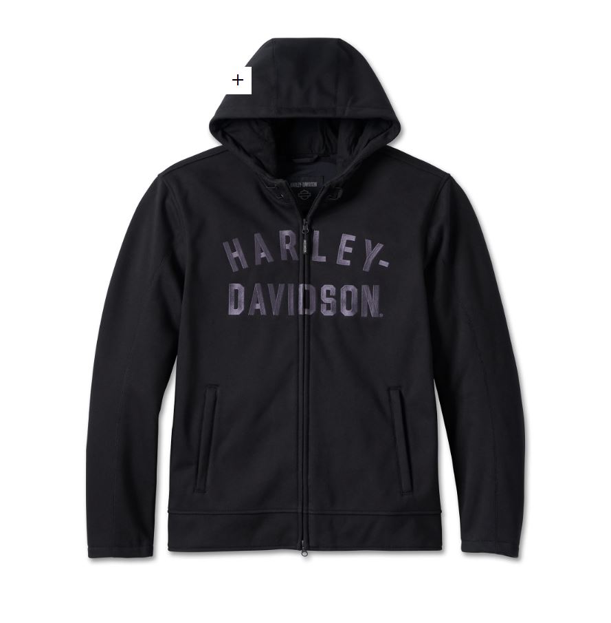 Harley-Davidson Men’s Deflector Hooded Riding Fleece