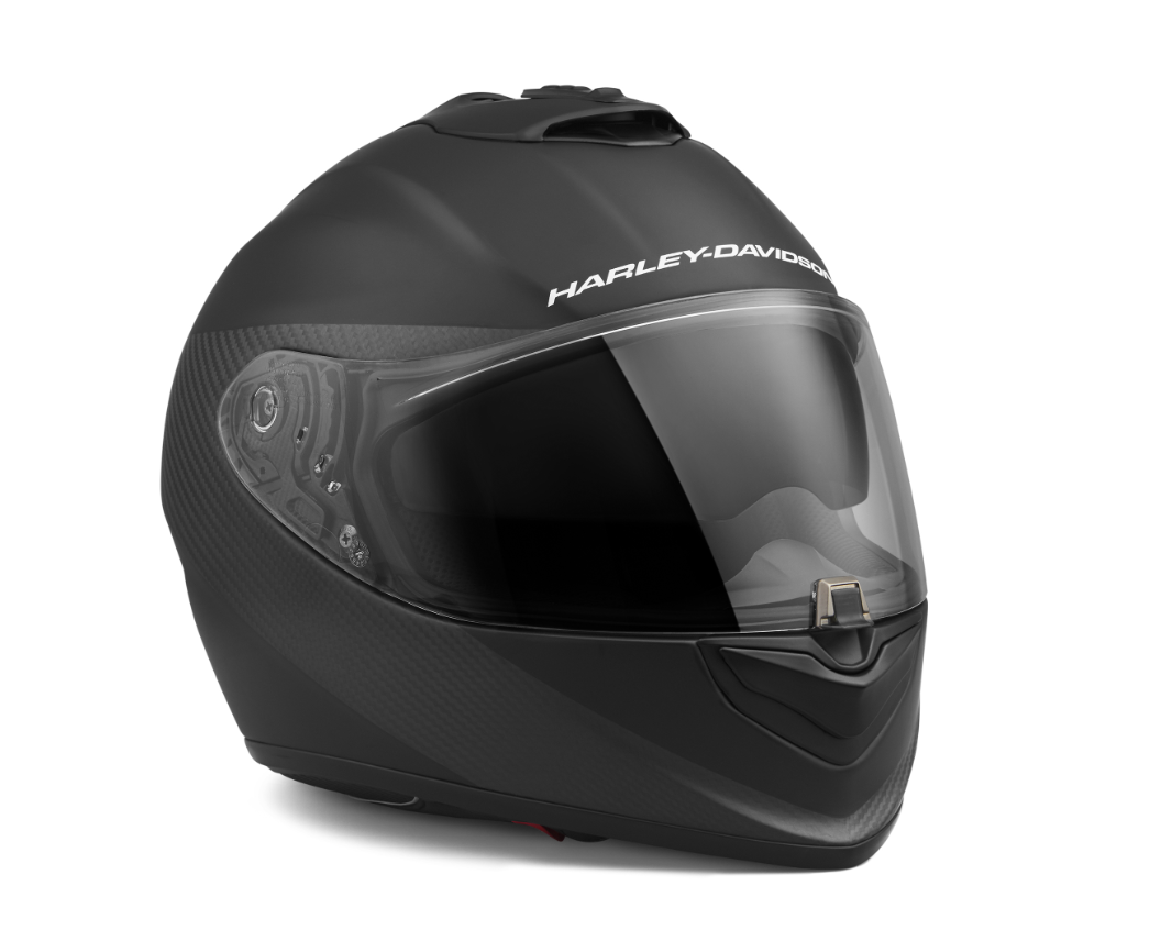 Harley-Davidson Brawler Carbon Fiber X09 Full Face with Sun Shield Helmet – 98130-21VX