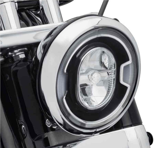 Harley-Davidson 7in. Daymaker Signature Reflector LED Headlamp Black – 67700354