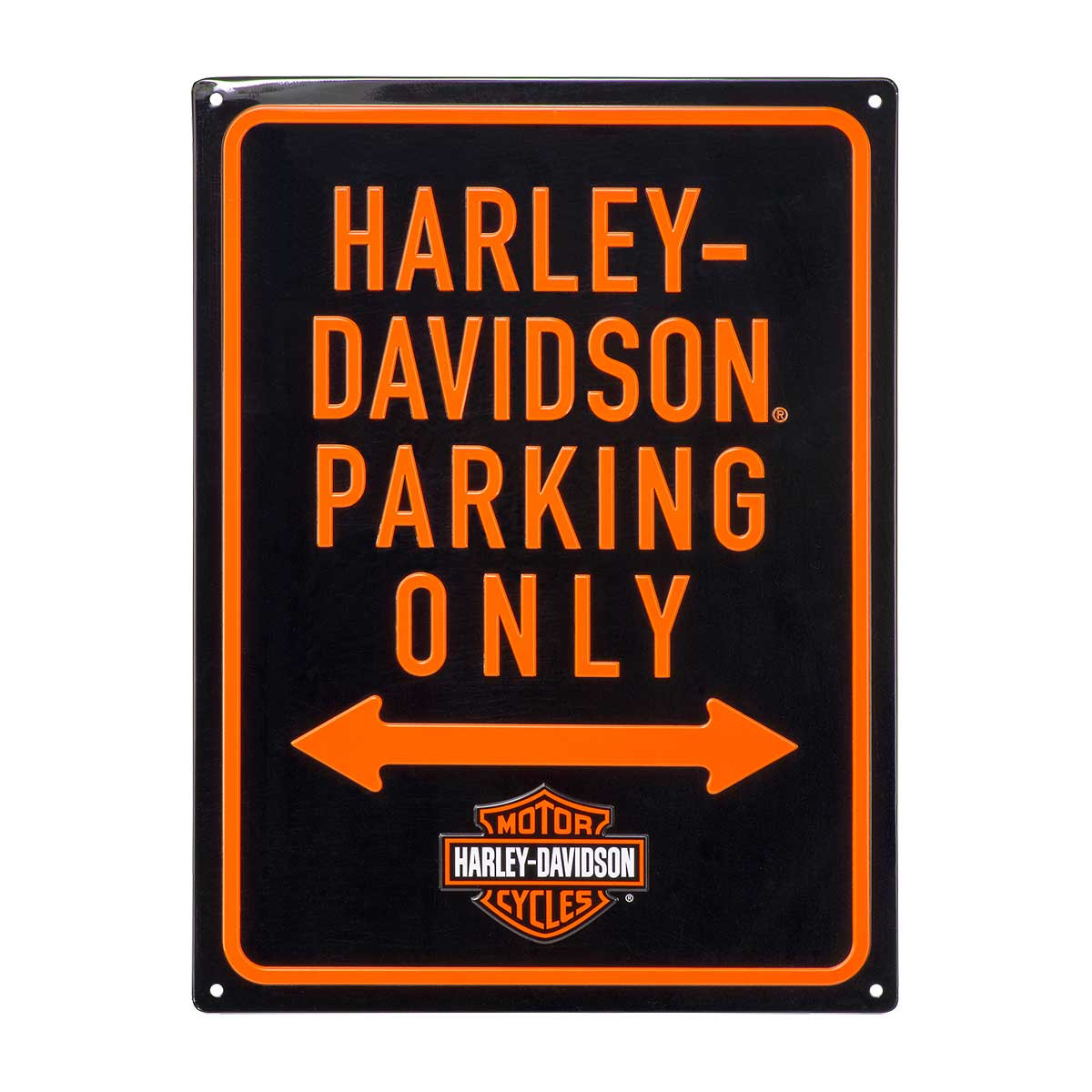 Harley-Davidson Parking Only Tin Sign