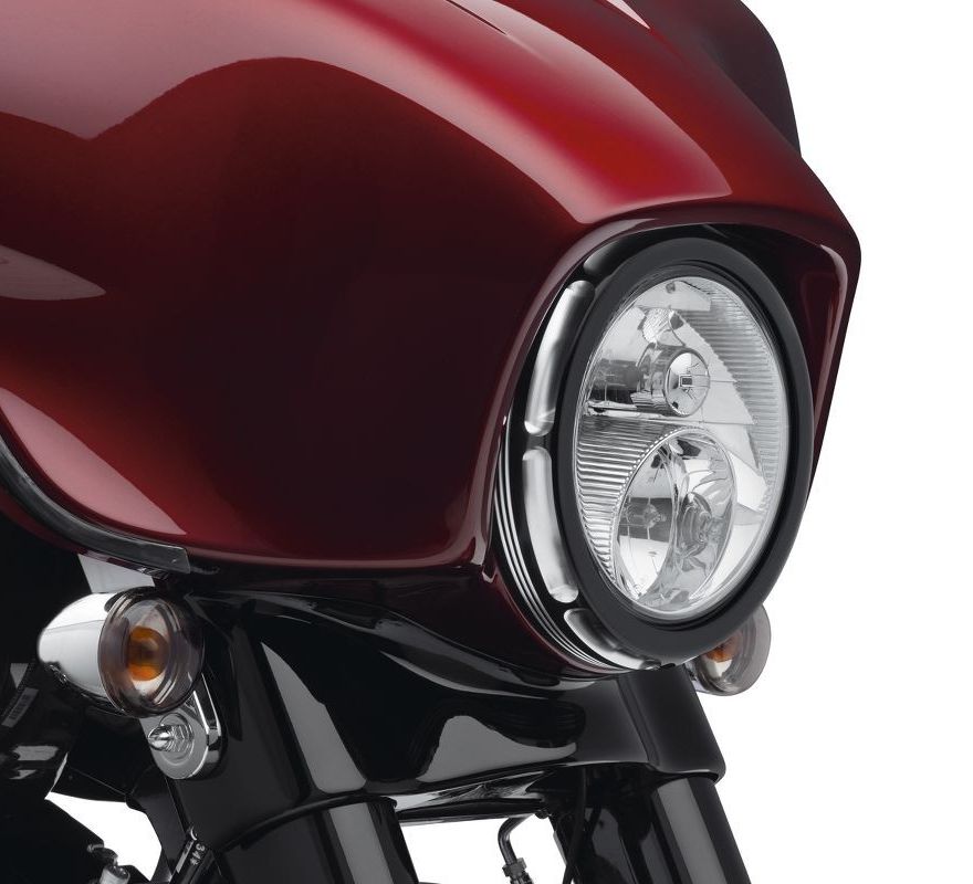 Harley-Davidson Burst Headlamp Trim Ring