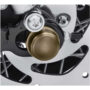 Harley-Davidson Brass Finish Rear Axle Nut Covers Sportster