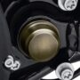 Harley-Davidson Brass Swingarm Pivot Bolt Cover Sportster/18-later Softail