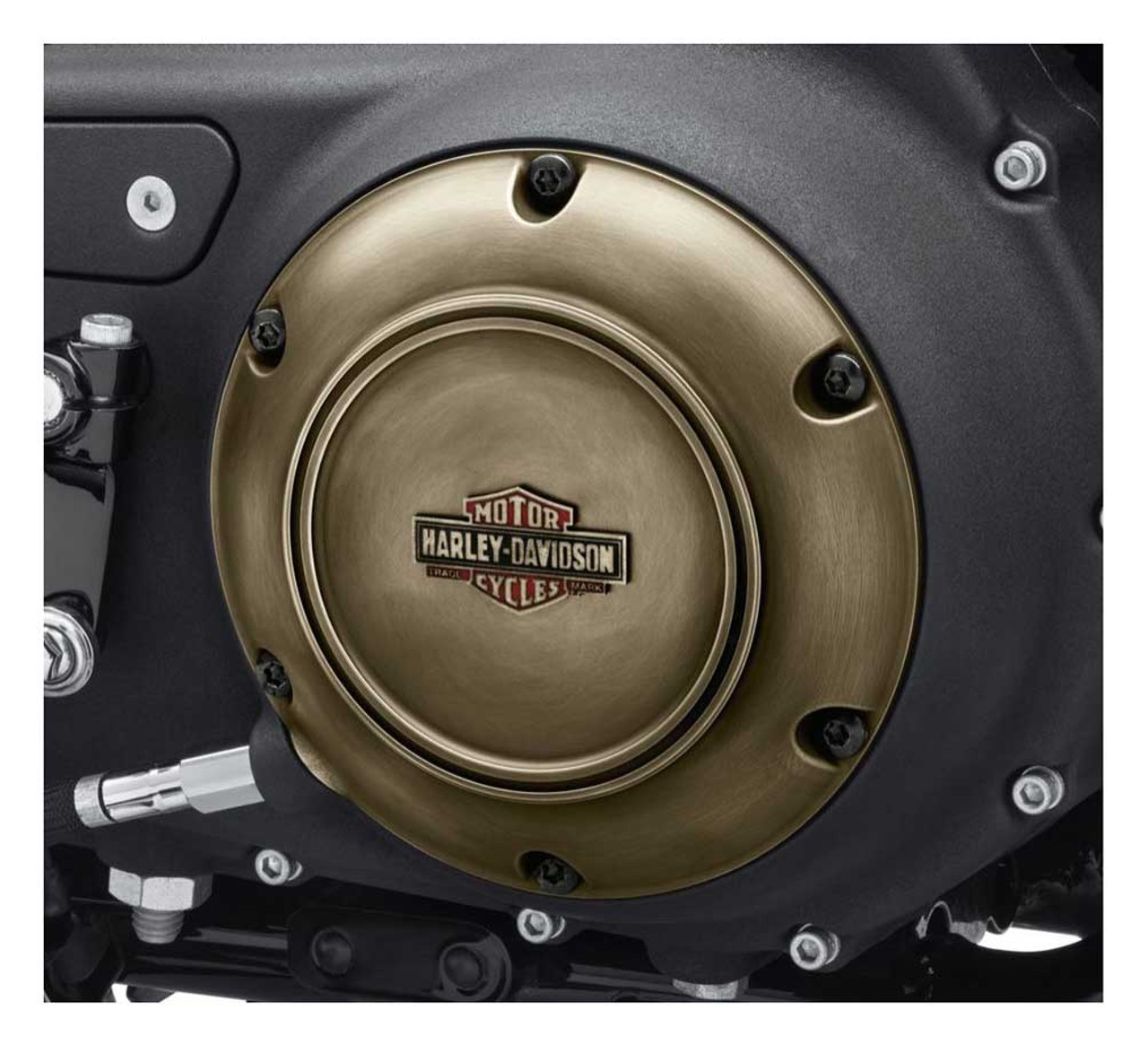 Harley-Davidson Brass Finish Derby Cover Sportster