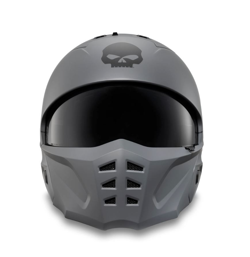 Harley-Davidson Pilot II 2-in-1 Helmet – Matte Gunship Grey
