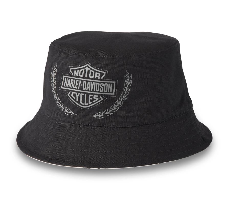 Harley-Davidson Twisty Reversible Bucket Hat