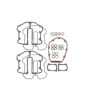 James, cam gear change gasket kit. M8