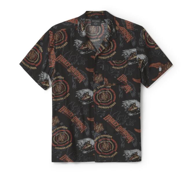 Harley-Davidson 80’s Tank Aloha Shirt