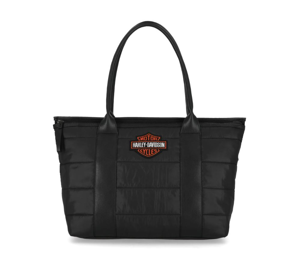Harley-Davidson Puffy Nylon Tote Bag