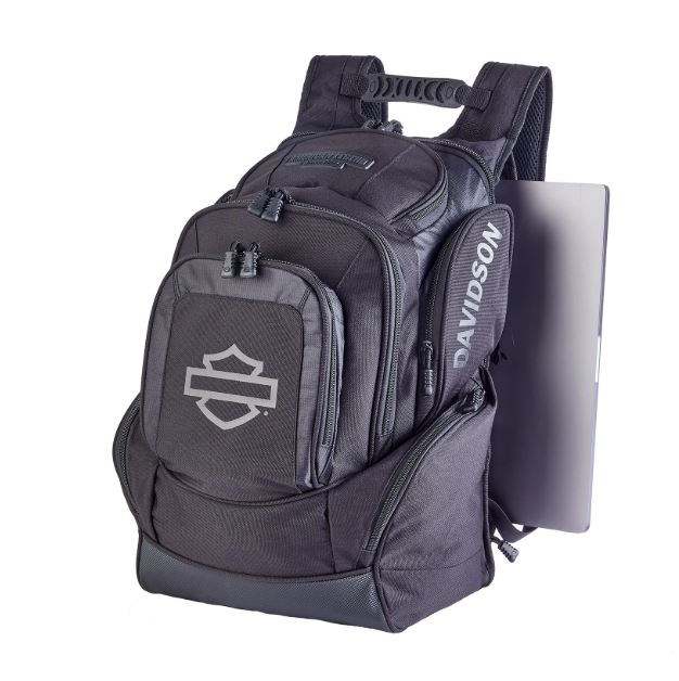 Harley-Davidson Legend Backpack – Black w/ Black