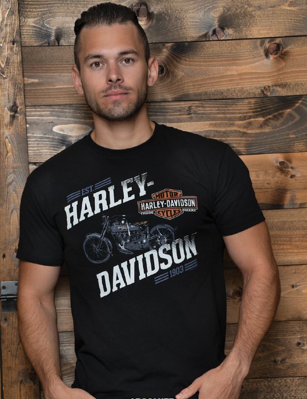 Harley-Davidson Helsinki Dealer T-paita Absolute Black