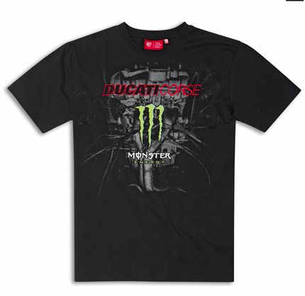Ducati Corse x Monster Energy t-paita