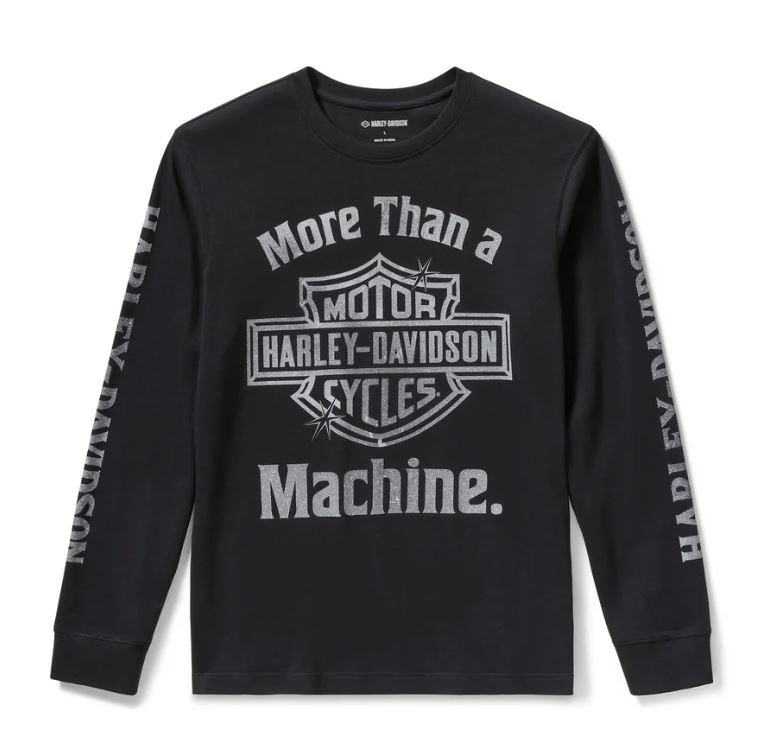 Harley-Davidson Men’s More Than a Machine Long Sleeve Tee