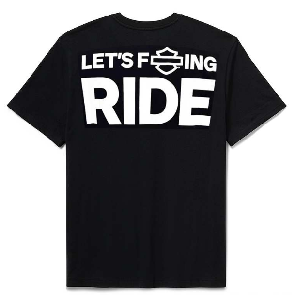 Harley-Davidson B&S Let’s F*ing Ride T-Shirt