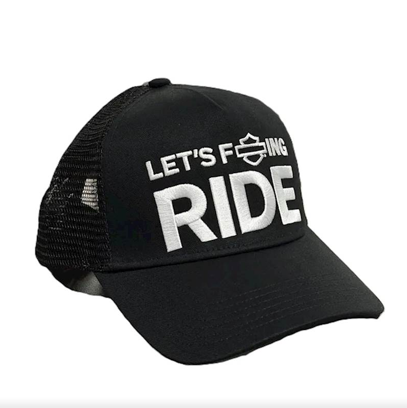 Harley-Davidson Let’s F*ing Ride Cap Trucker