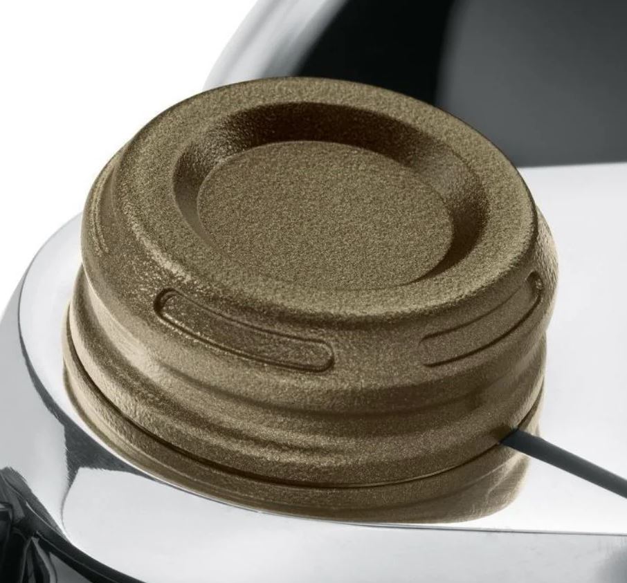 Harley-Davidson Dominion Upper Fork Nut Covers Bronze