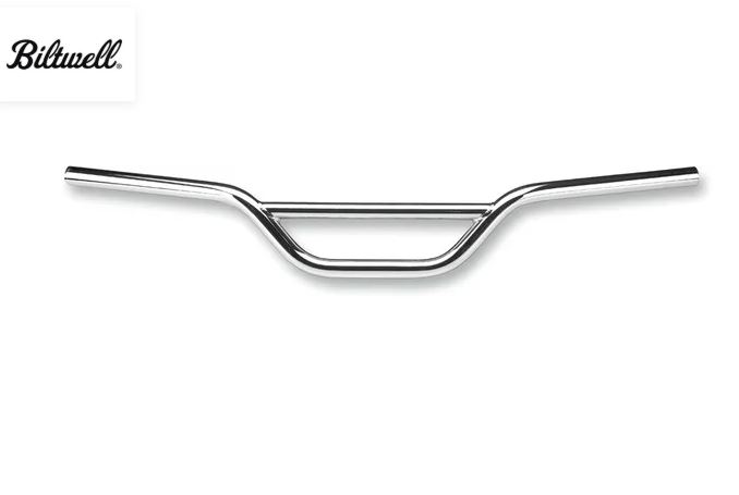 BILTWELL 1″ HANDLEBAR MOTO CHROME
