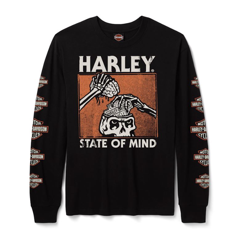 Harley-Davidson Men’s H-D State of Mind Long Sleeve Tee