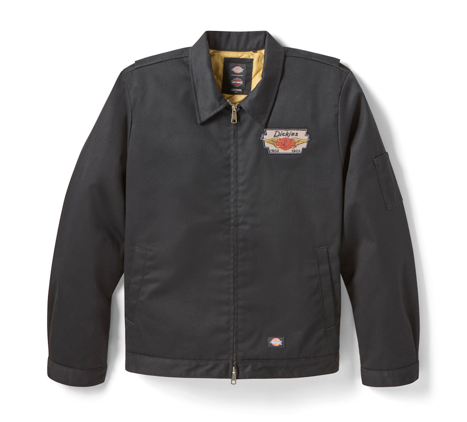 Harley-Davidson Dickies x H-D Quilted Lined Eisenhower Jacket – Black