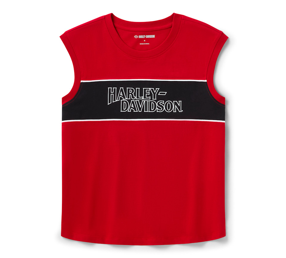 Harley-Davidson Women’s Screamin’ Eagle Drop H Sleeveless Top