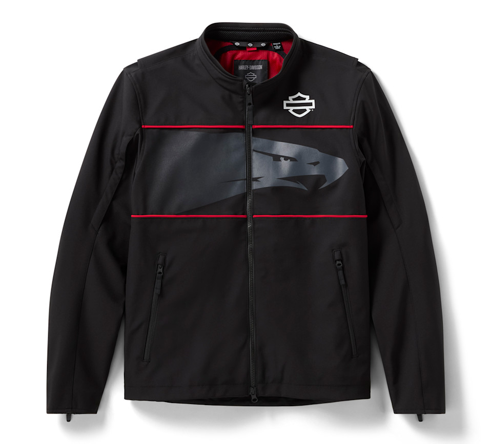 Harley-Davidson Men’s Screamin’ Eagle Soft Shell Riding Jacket