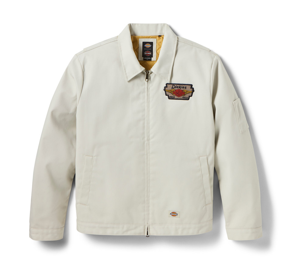 Harley-Davidson Dickies x H-D Quilted Lined Eisenhower Jacket – Bone