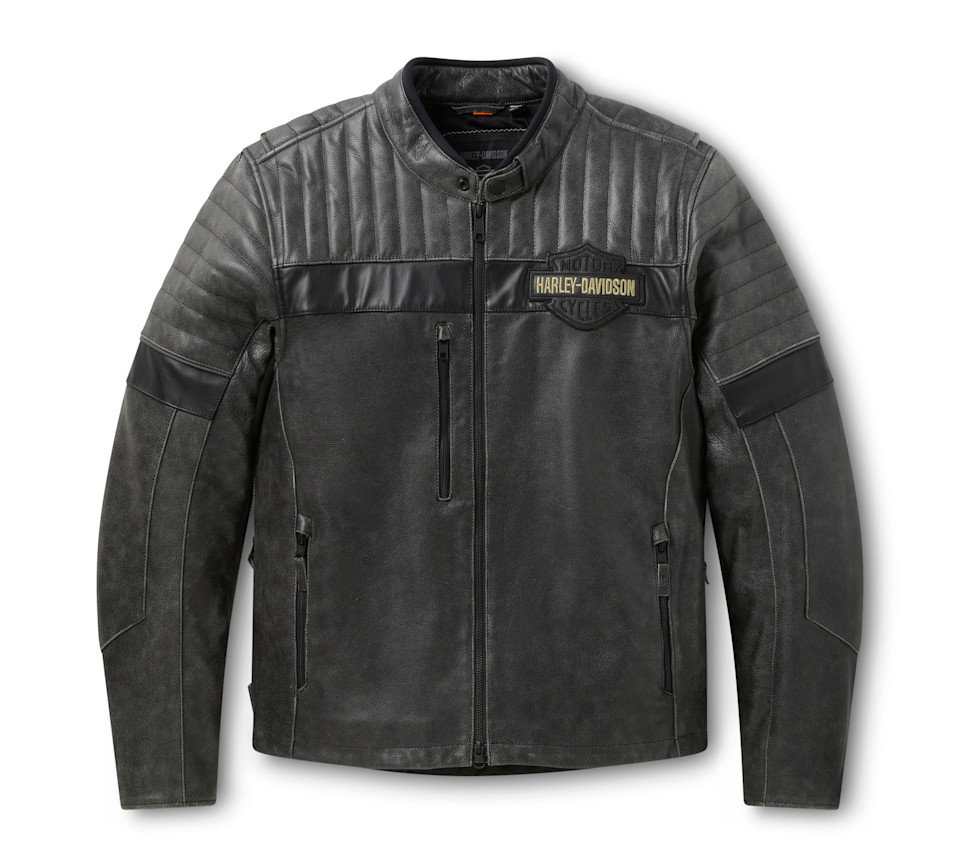 Harley-Davidson Men’s H-D Passing Link III Leather Jacket