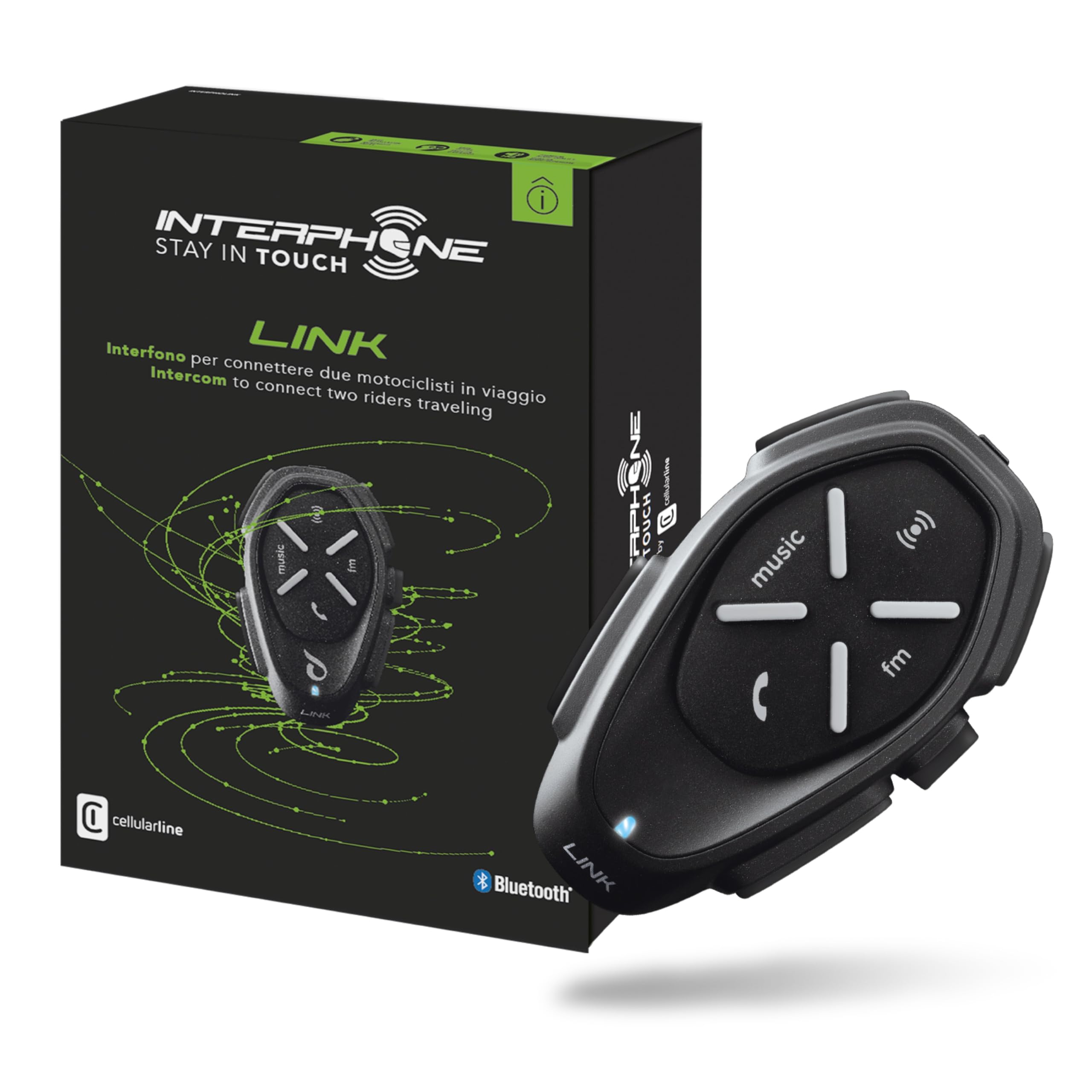 Interphone Link Single Pack kypäräpuhelin