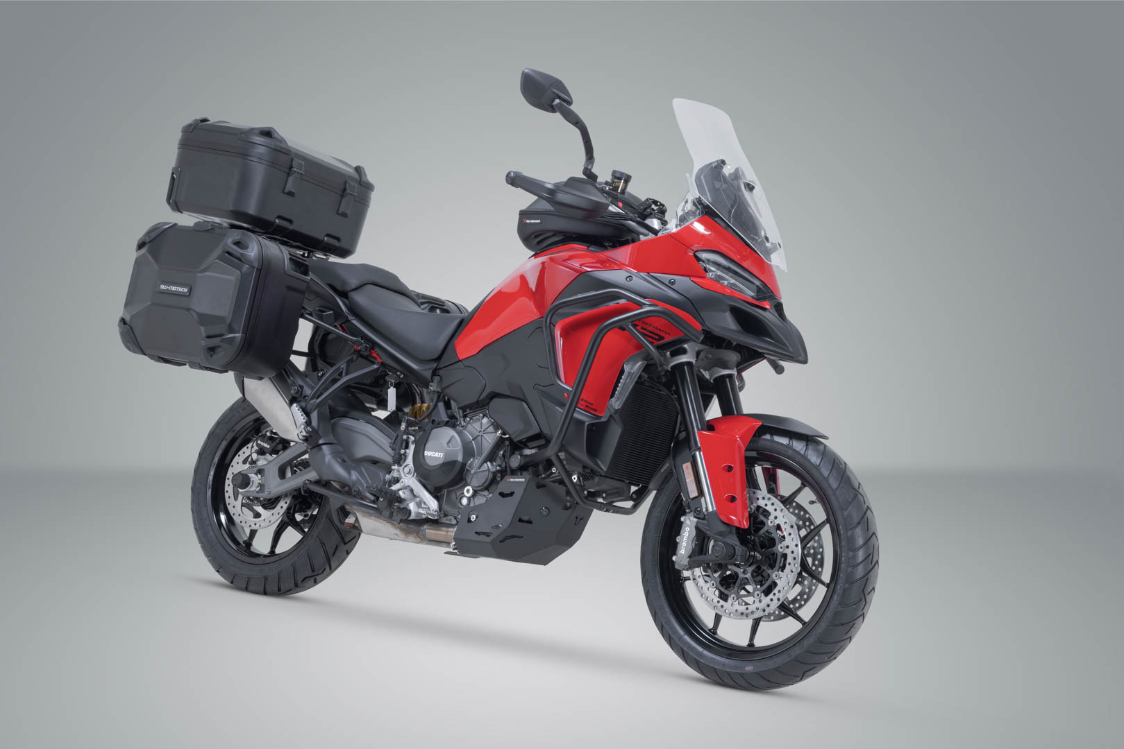 Adventure set DUSC with top case XL – Black. Ducati Multistrada V2 / V2 S (24-).