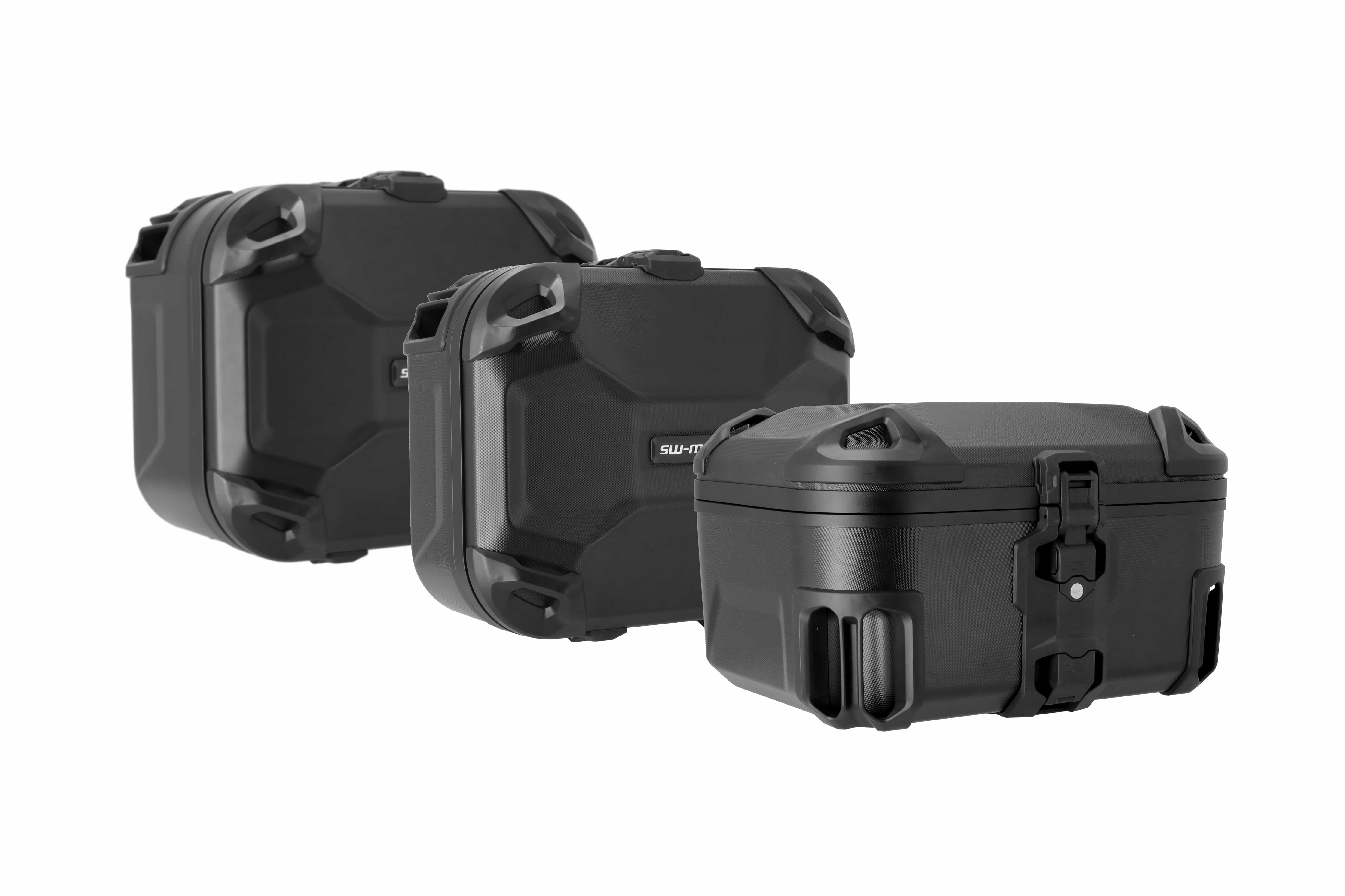 Adventure set DUSC with top case L – Black. CRF1000L Africa Twin (15-17).
