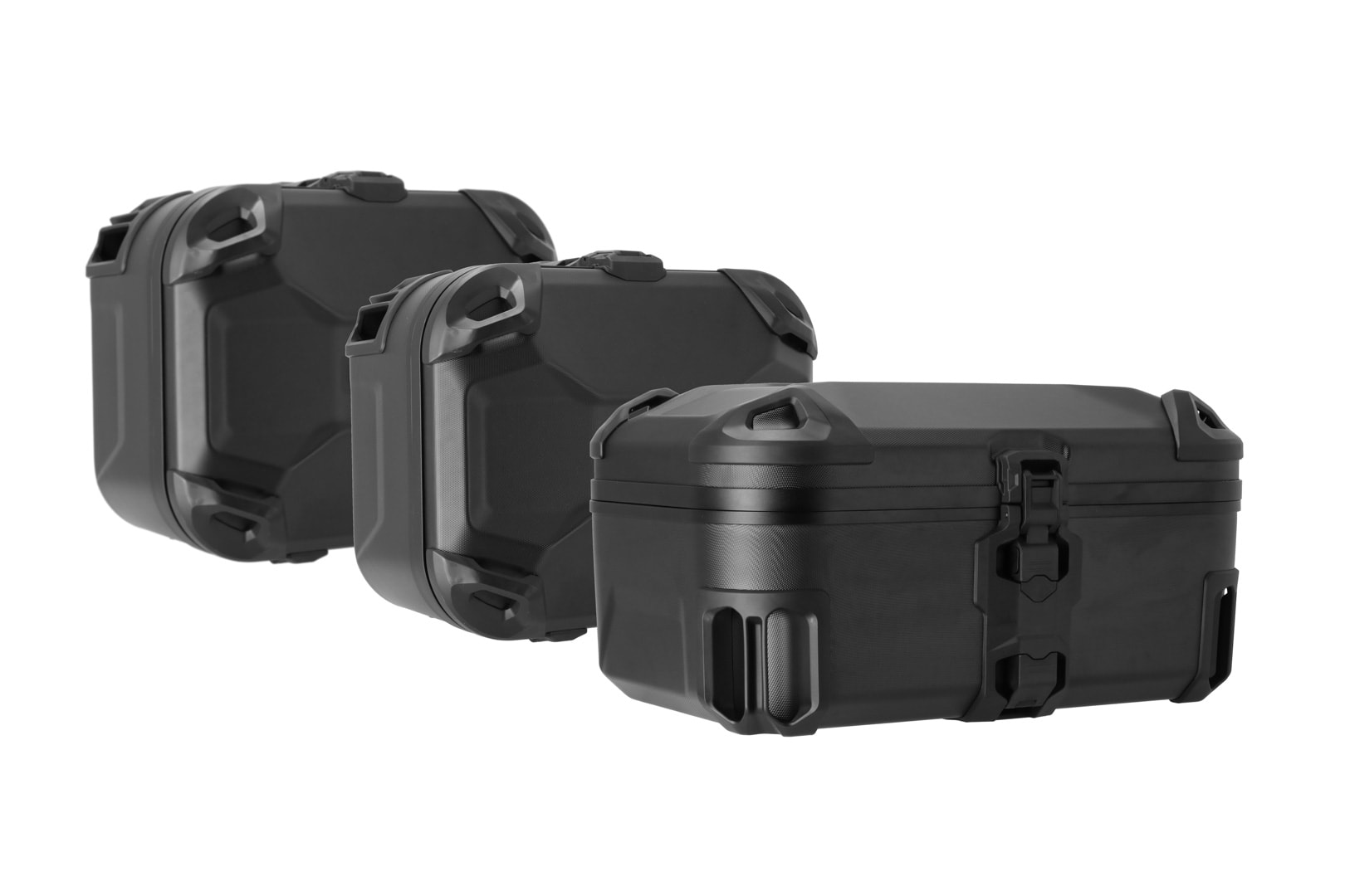 Adventure set DUSC with top case XL – Black. Honda NT1100 (21-).